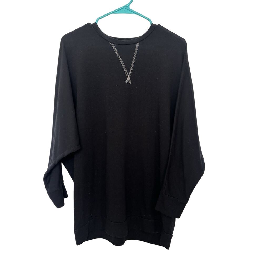 Urban Outfitters Project Social T Black Oversized Pullover XS Dolman Lounge